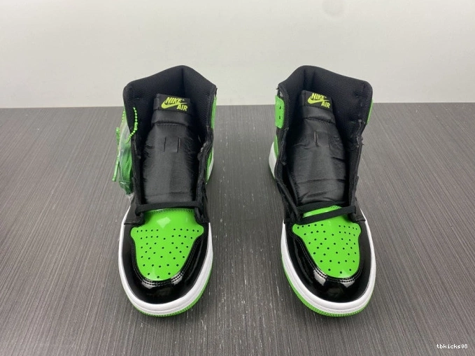 Rep TBkick OG Pine High Air 555088-030 Jordan 1 Green 0809